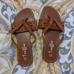 Tan Traffic Sandals